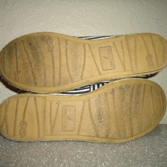 Nautica Women's Rudder Striped Espadrille Flats Size-7.5/38.5 - Picture 12 of 12